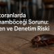 Restoran mutfağında hamamböceği varsa hem hijyen hem de denetim riski altındasınız. Müşteri kaybı yaşamamak için alınması gereken önlemleri öğrenin