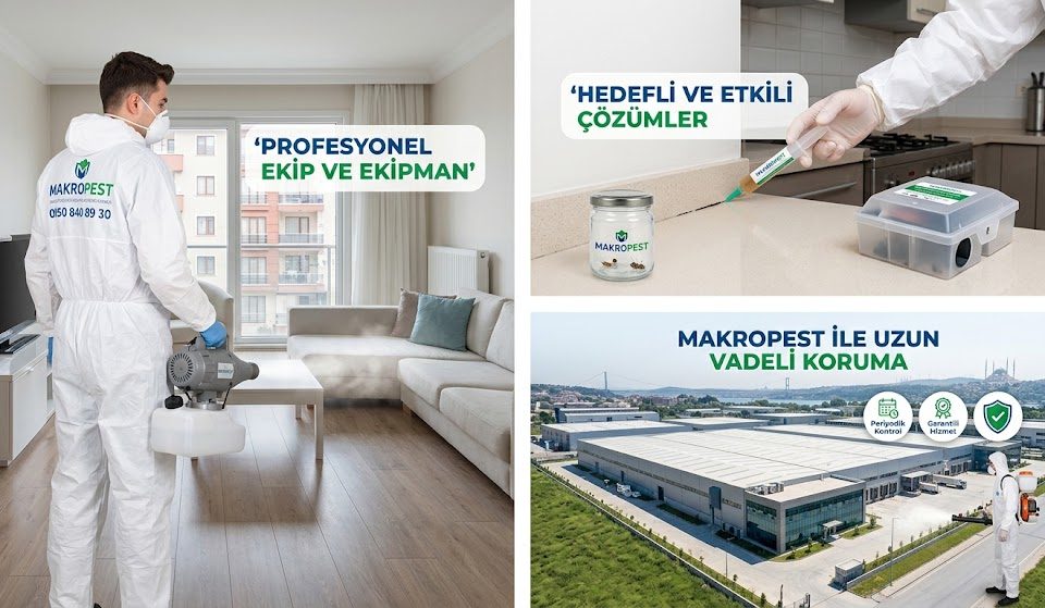 Profesyonel böcek ilaçlama süreci